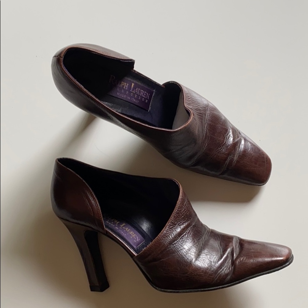 Ralph Lauren Purple Lable Booties